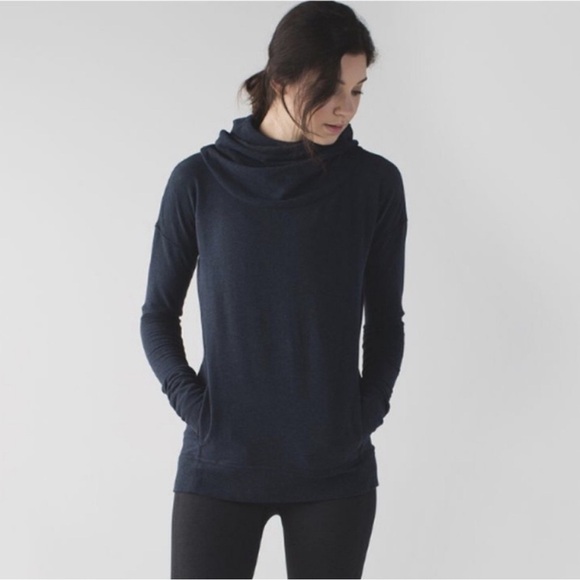 lululemon athletica Tops - Lululemon Navy Pullover Sweatshirt